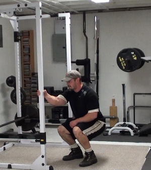 Bottom 1/2 Bodyweight Squats