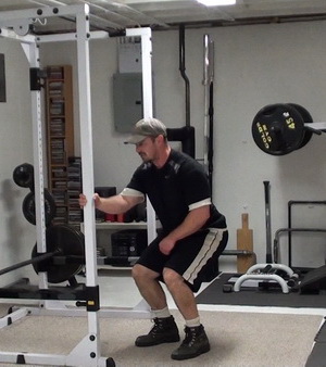 Bottom 1/2 Bodyweight Squats