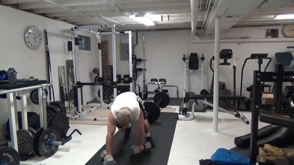 Dumbbell Crawling