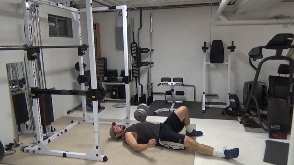 One Arm Dumbbell Floor Press