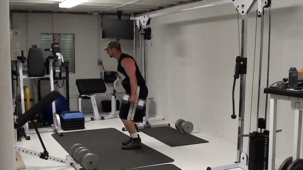 Double Dumbbell Swings - Core Explosiveness and Torque Control