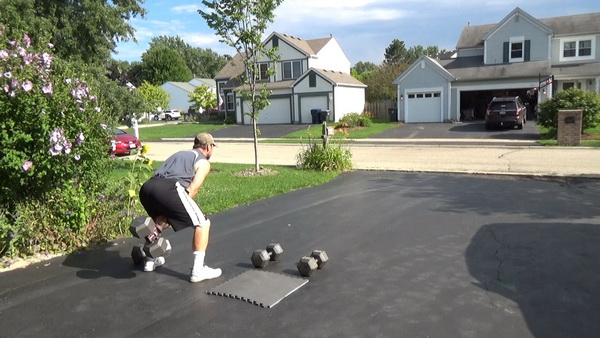 Kettlebell (or Dumbbell) Swings