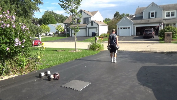 Two-Step Walking Lunges