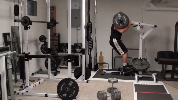 Light Machine Squats