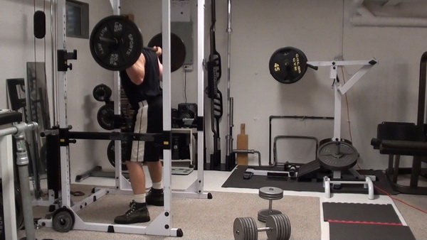 Light Barbell Squat