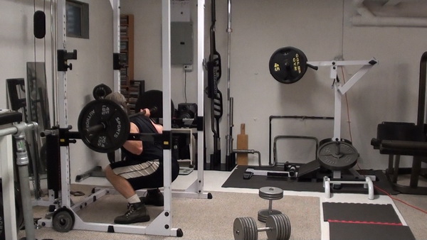 Light Barbell Squat