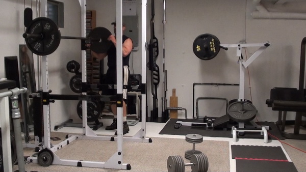 Light Barbell Squat