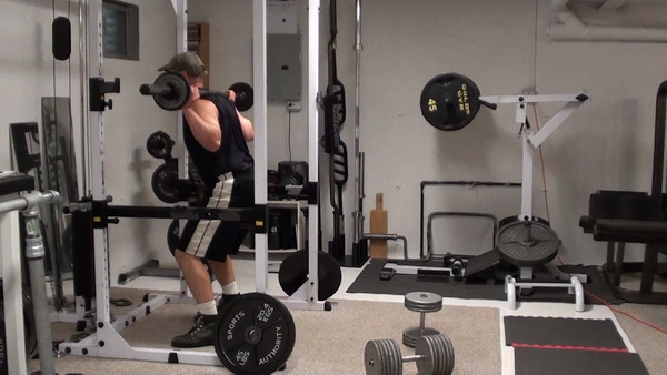 Light Barbell Squat