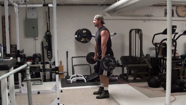 Stiff-Legged Deadlifts