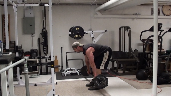 Stiff-Legged Deadlifts