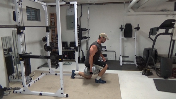 Reverse Dumbbell Lunges