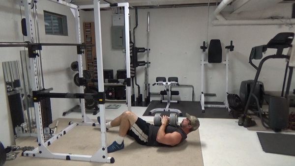 One-Arm Dumbbell Floor Press