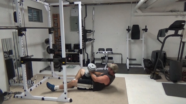 One-Arm Dumbbell Floor Press