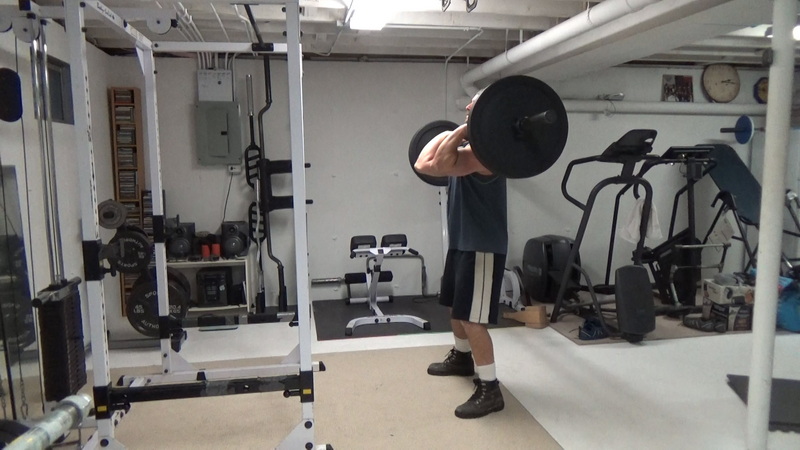 Clean Grip Front Squats