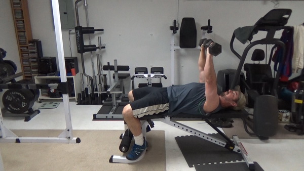 Flat Dumbbell Bench Press