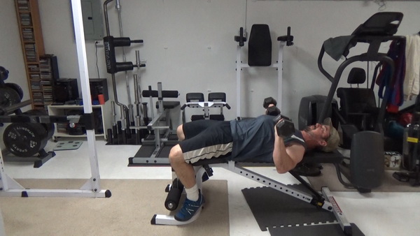 Flat Dumbbell Bench Press